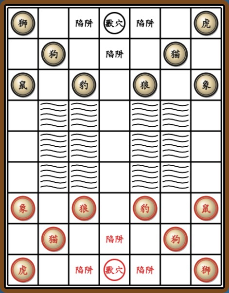 斗兽棋 - 经典动物棋盘对战游戏